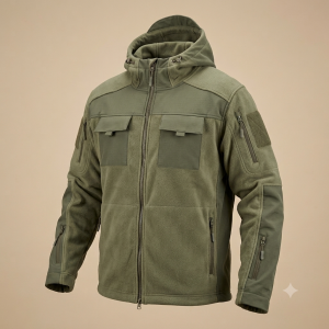 Chaqueta forro polar Combi verde