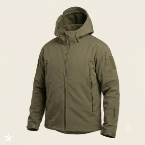 Chaqueta Softshell verde