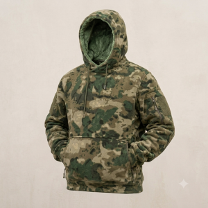 Sudadera de forro polar hierba