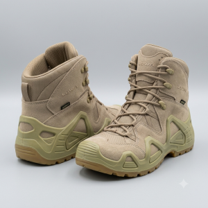 Botas de montaña color arena