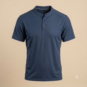 Polo fino azul