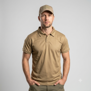 Polo táctico beige