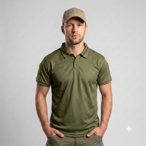 Polo táctico verde