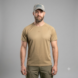 Camiseta táctica beige