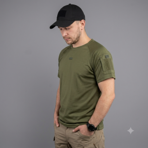 Camiseta táctica verde