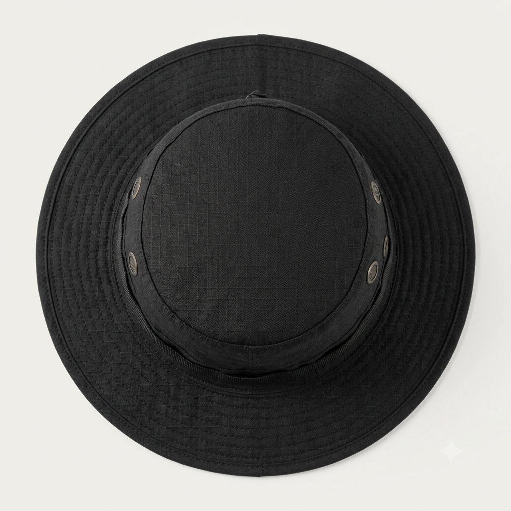 Sombrero Safari negro - Imagen 2