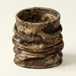 Braga de cuello reptil marron