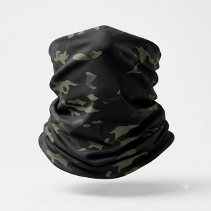 Braga de cuello camuflaje oscuro