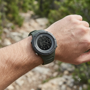 Reloj deportivo verde