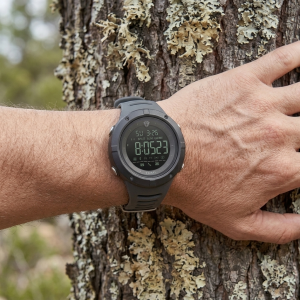 Reloj deportivo negro