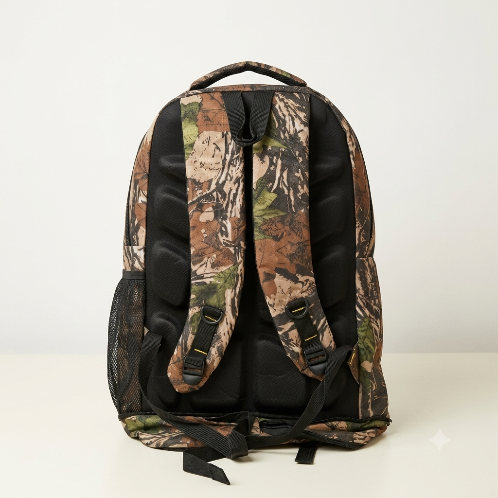 Mochila táctica camuflaje bosque seco - Imagen 2