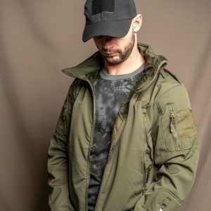  Chaqueta Táctica Softshell pelada por dentro