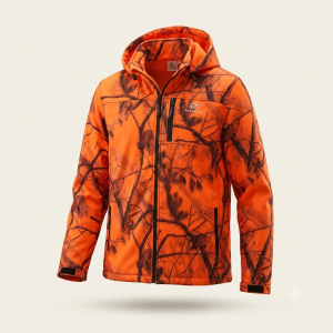 Chaqueta de hombre Softshell Naranja