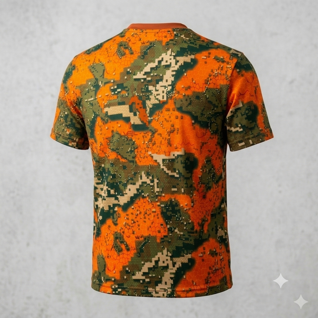 Camiseta elástica manga corta Pixel multicolor - Imagen 2