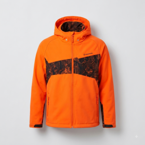 Chaqueta nórdica naranja