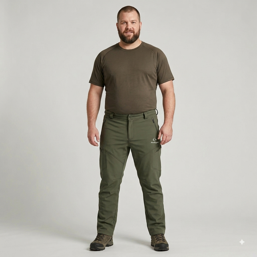 Pantalones tácticos Softshell forrado - Imagen 4