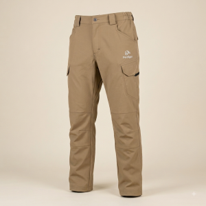 Pantalones tácticos elásticos caqui