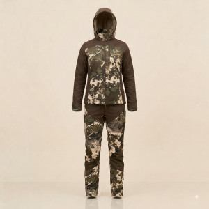 Conjunto Softshell Camuflaje-Marron