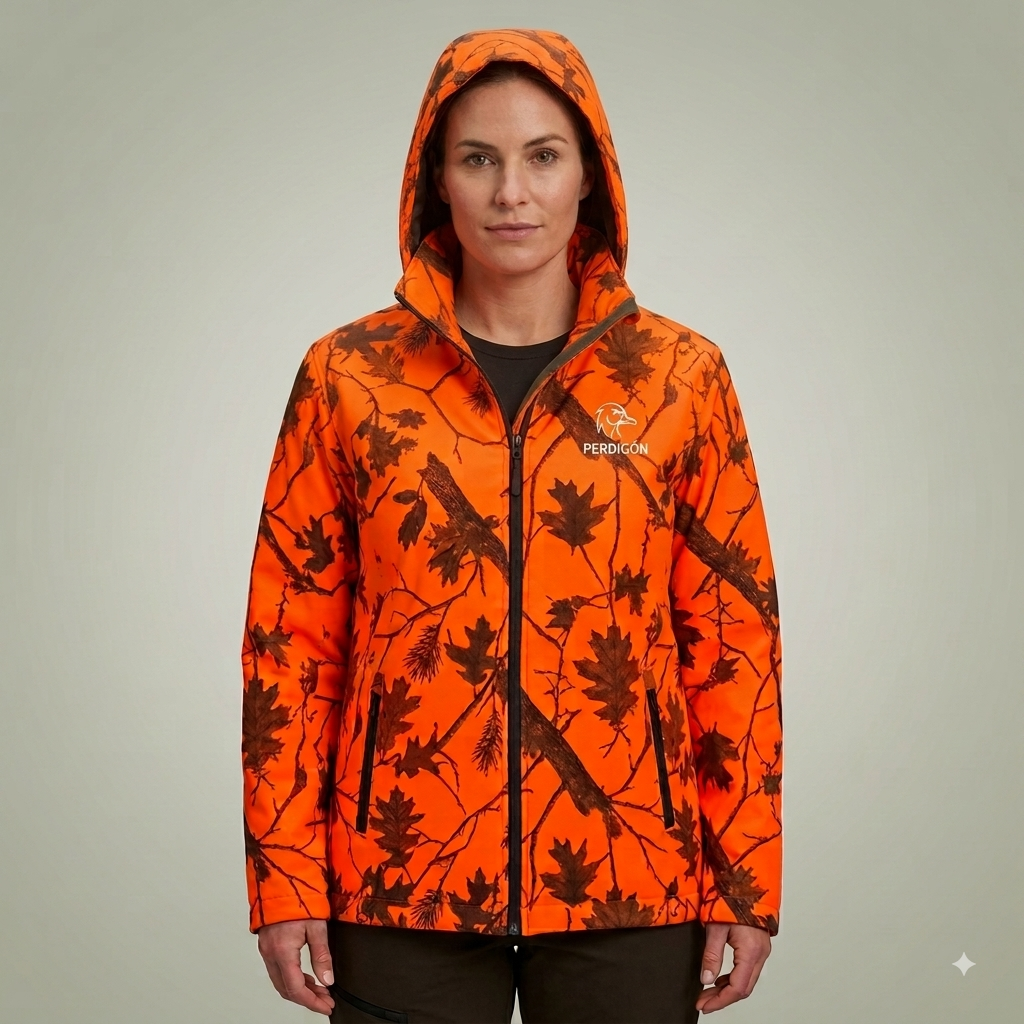 Chaqueta de mujer Softshell naranja - Imagen 3
