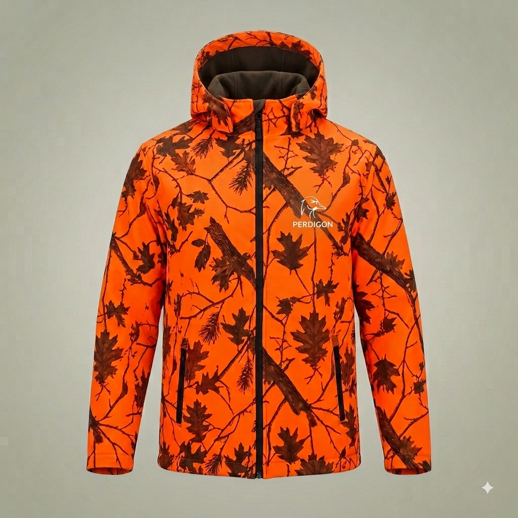 Chaqueta de mujer Softshell naranja