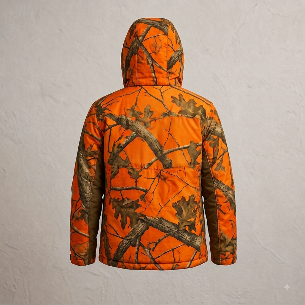 Chaqueta nordica de mujer Naranja - Imagen 2