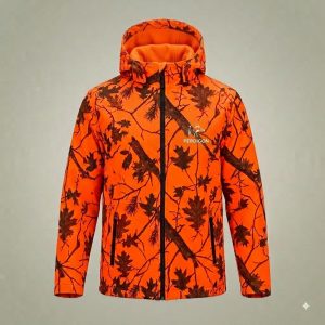 Chaqueta de mujer Softshell naranja